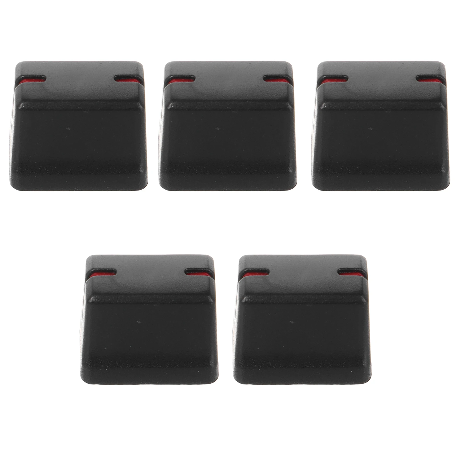 

5 Pcs Potentiometer Cap Mixer Attachment Knob Part Knobs Iron Handle Slider Caps Plastic