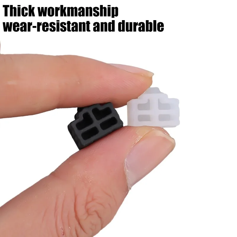 RJ45 Dustplugs Ethernet Hub Port RJ45 Anti Dust Cover Cap Protector Plug Silicone Stopper for Computer Router Switch Female Port