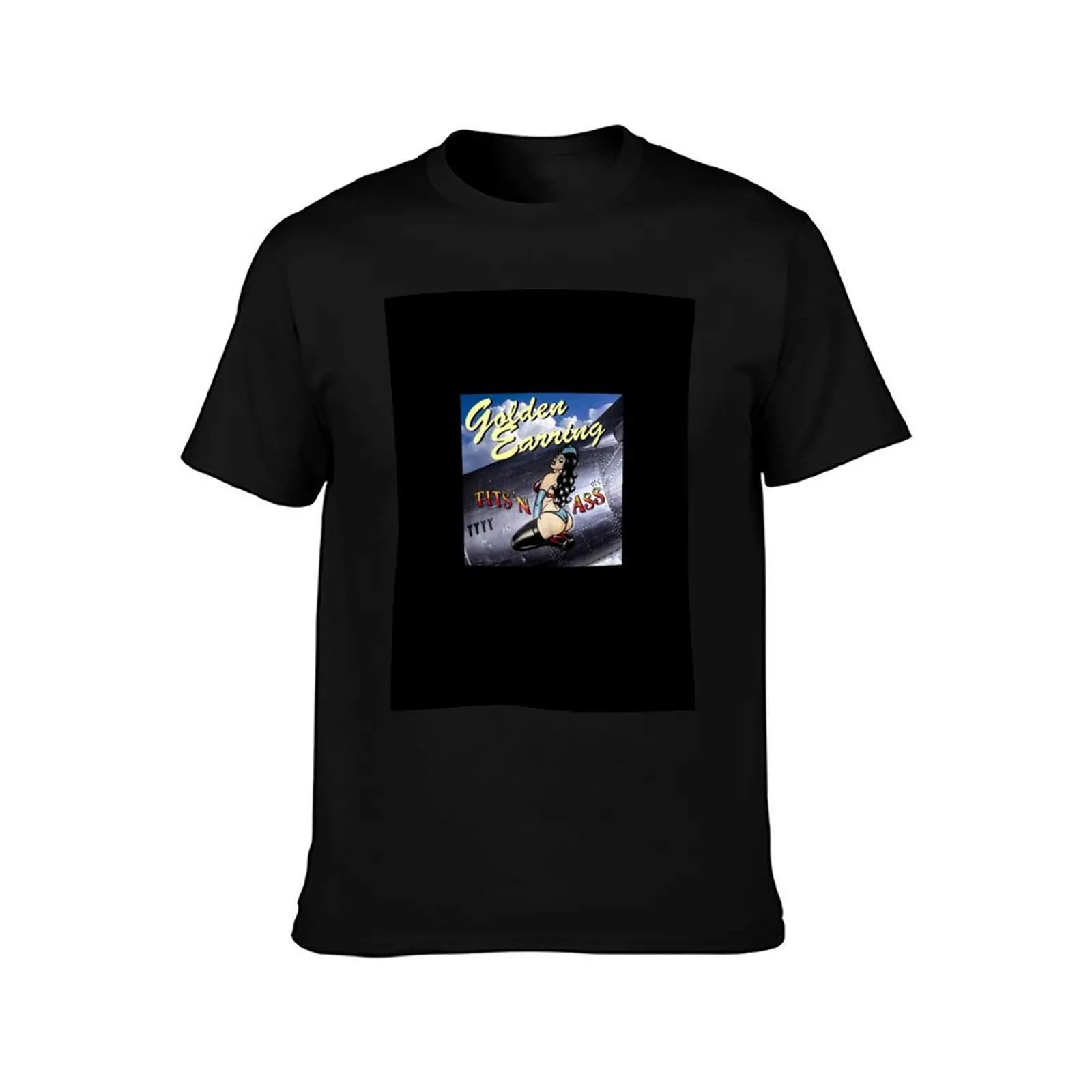 Funny Gifts Golden Earring Tits N Ass Album Cover Golden Earring Band Cute Gift T-Shirt UV Protection Outdoor Tee Shirt