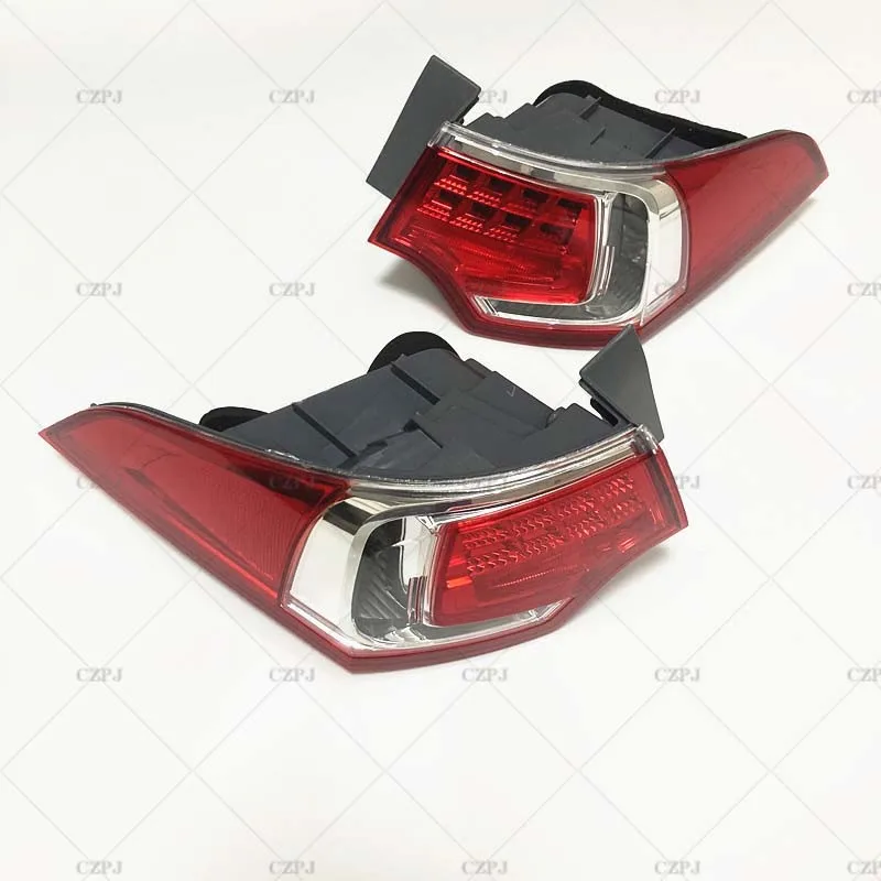 1Set 4PCS Car Rear Bumper LED Taillight Tail Lamp For Honda Spirior CU1/CU2  For Accord Euro 2013 2014