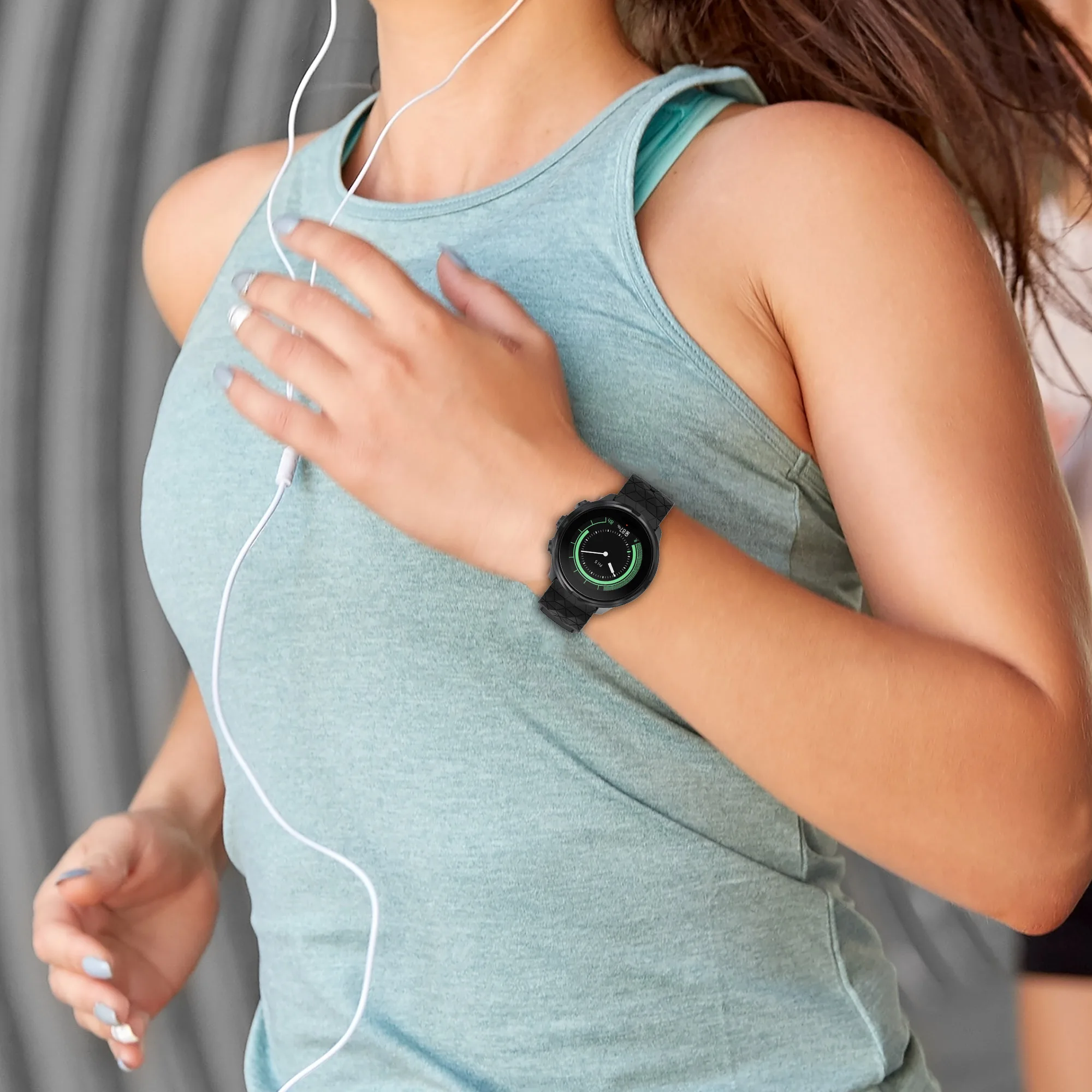 Cinturino in Silicone per Suunto9 cinturino da calcio Suunto 7 50mm Suunto9 bracciale in rame Baro Suunto7 50mm 51mm accessori per cinturino