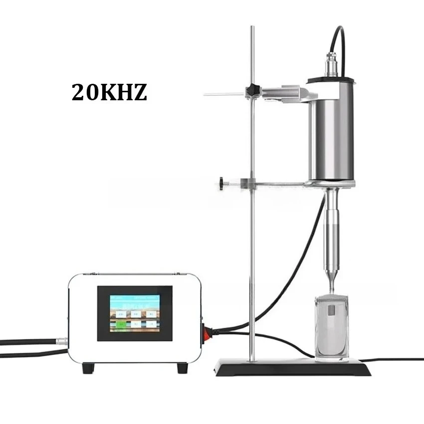 20KHZ 1000W Ultrasonic Homogenizer Processing Capacity 2000mL Liquid Emulsification Dispersion Processor