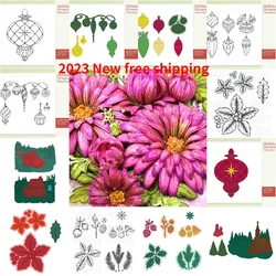 Flower Pot 2023 New Metal Cutting Dies Stamps For Scrapbooking Paper Craft Handmade Card Album Punch Art