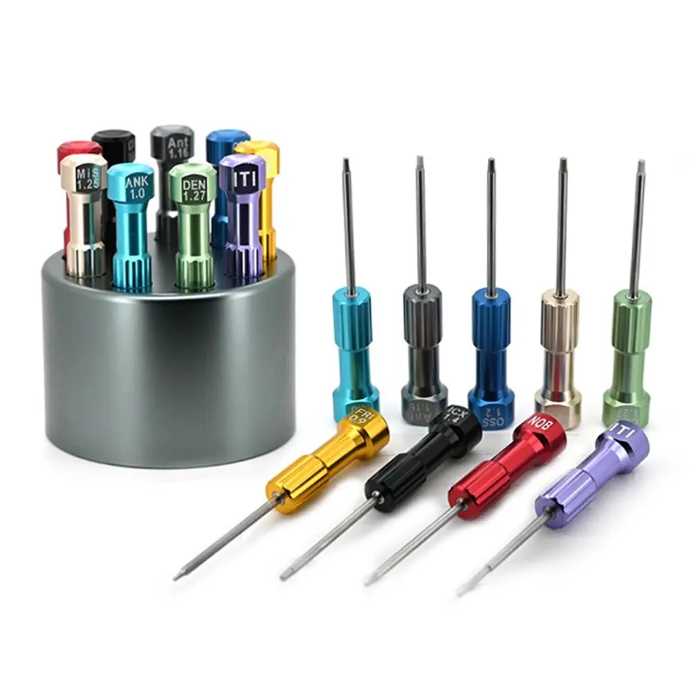 Afbeelding 6: Duurzame 6,2 cm technicus schroevendraaier, meerdere kleuren, DIY microschroevendraaier, implantaat roestvrijstalen schroevendraaier, tandtechnisch laboratorium