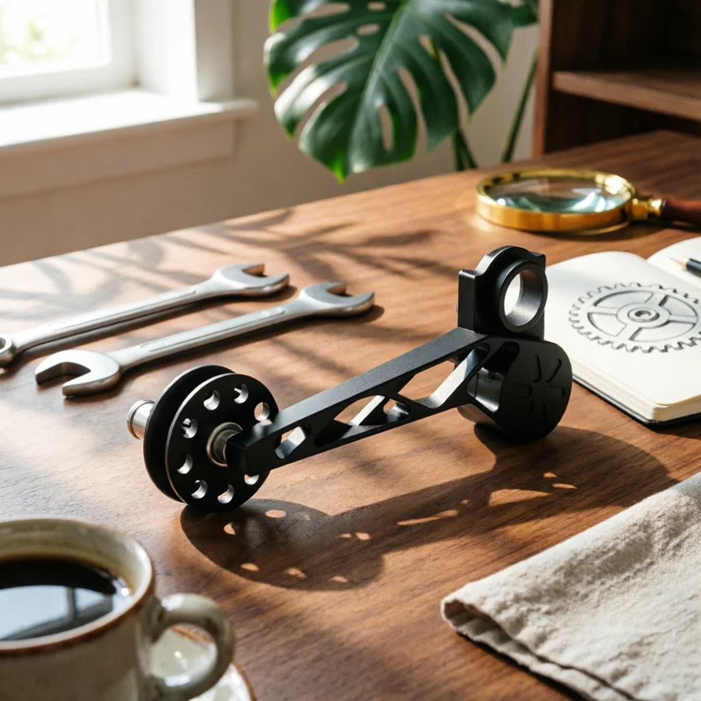rear-derailleur-chain-tensioner-screw-lock-chain-tensioner-with-nylon-pulley-bike-part-low-noise-easy-installation-for-cyclists