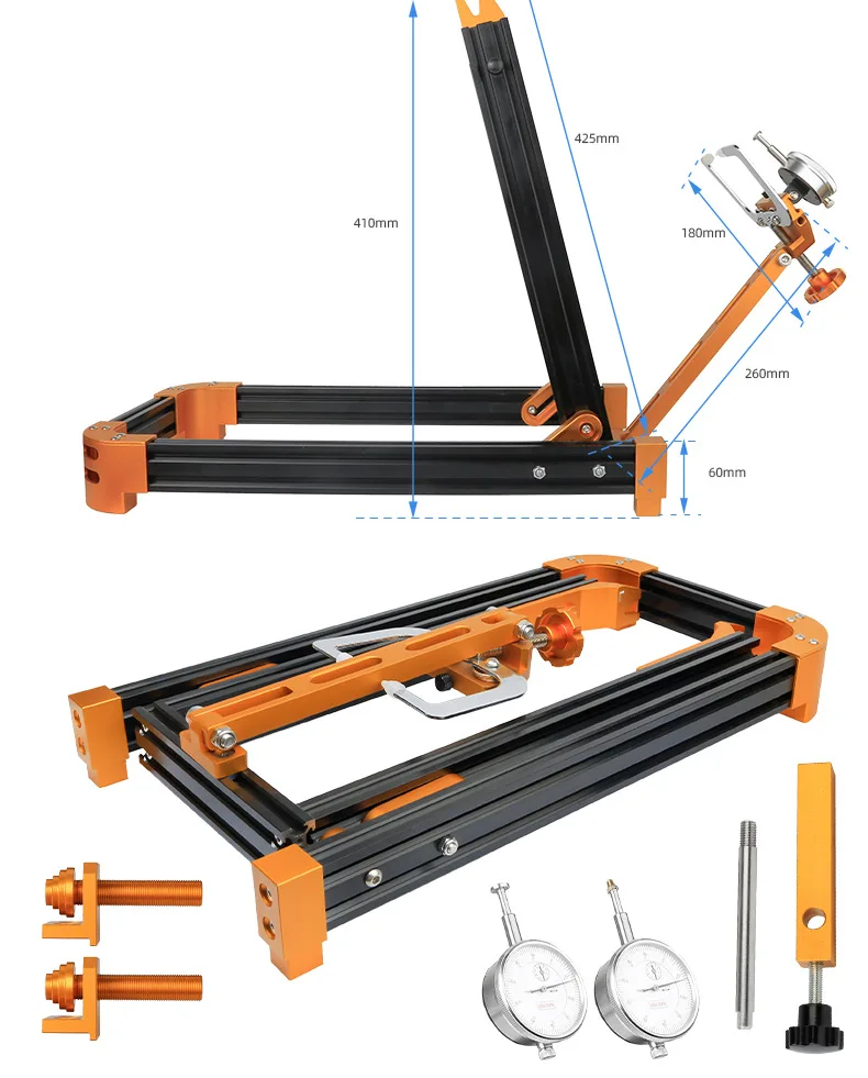 Bicycle Rim Adjustment Stands Wheelset Alignment Racks Rimming Tools Bike Repair Tools Mountain Bike Aligner Wheel Aligner