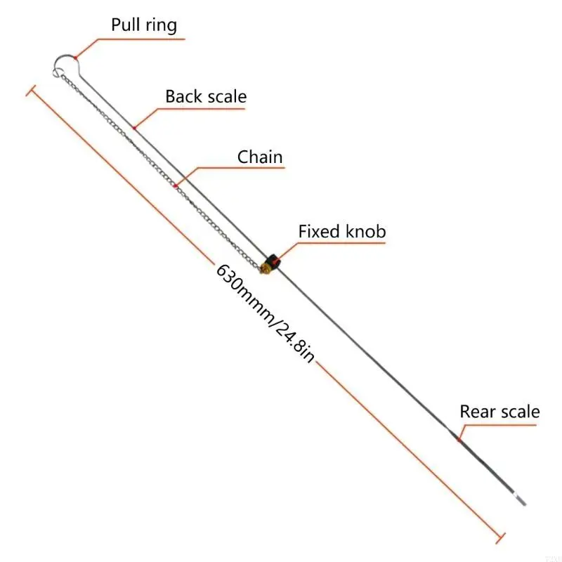 Reliable Oil Level Dipstick Engine Oil Dipstick Corrosion Resistant Dipstick Engine Performances Accessory for Vehicles 72XB