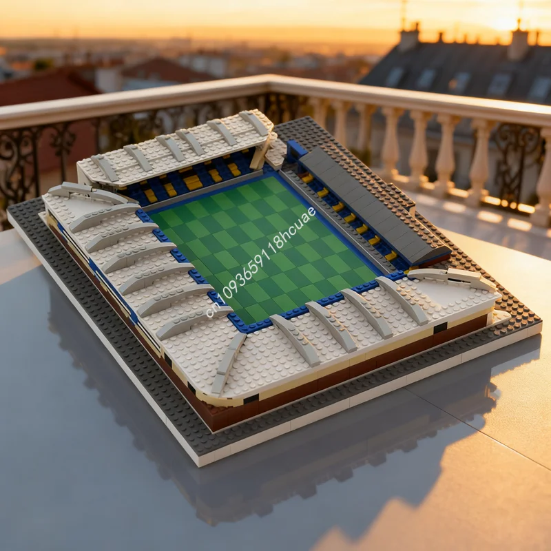 

1181pcs MOC St Andrews Stadium Mini Model Creator Building Christmas gifts blocks toy Assemble DIY creative idea Education Kids