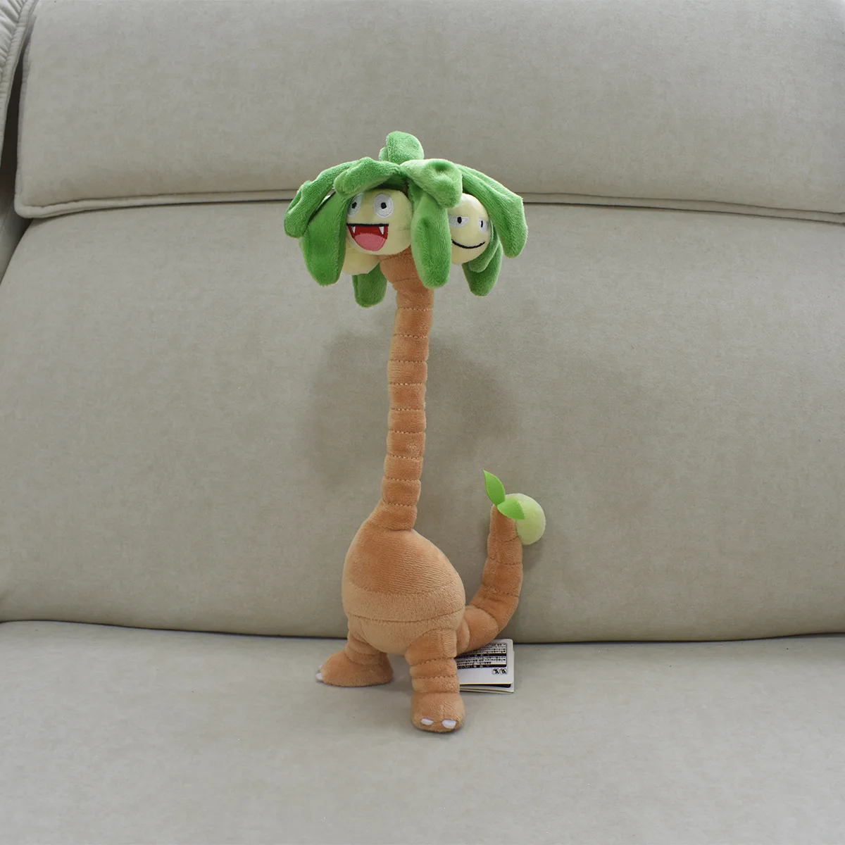 Pokemon Exeggutor Plush Pikachu Stuffed Animal Doll Kawaii Room Decor Anime Toys Hobbies Collections Plushies Kids Gift