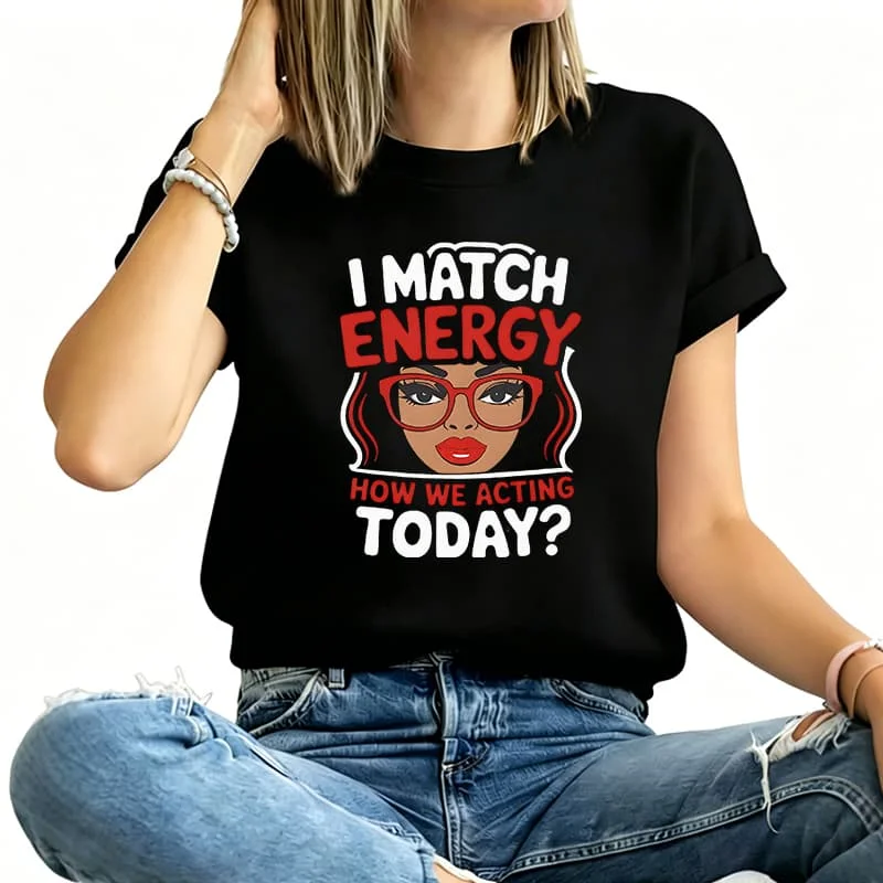 Inspired Letter Print-1 Women's T-Shirt 100% Cotton Funny Graphic Short Sleeve Tee Novelty Shirt Casual Crew Neck Top S-5Xl