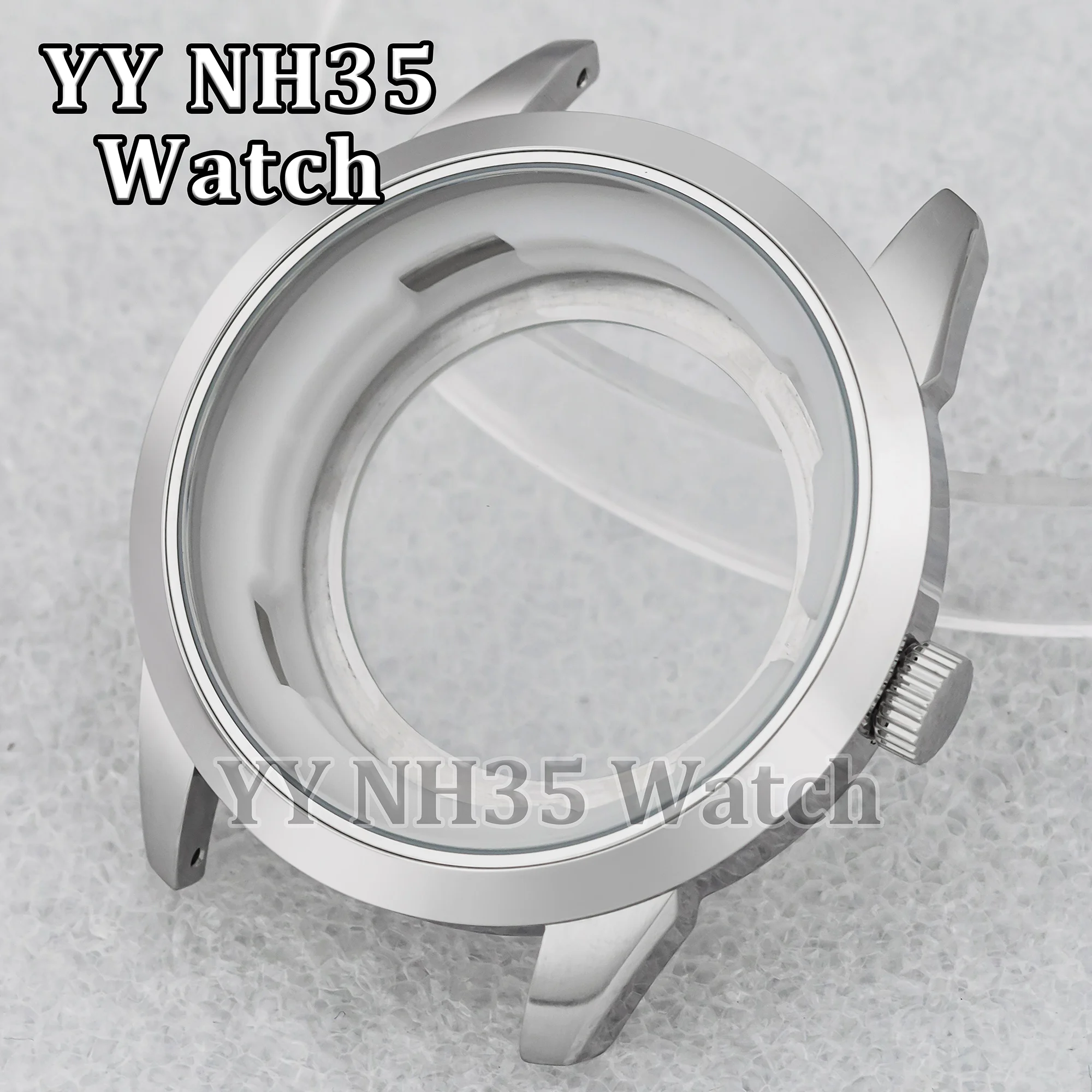 

42.7mm Case NH35 Case for Mark XX Watch Mod Parts Replacements Waterproof Solid Stainless Steel Watch Case fit NH35 Movement