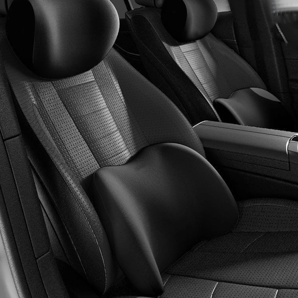 

Подголовник автомобиля, подушка для шеи, интерьерная пена с эффектом памяти, подушки для подголовника автомобиля, подушка для талии, защита для головы, подушка для шеи, аксессуары