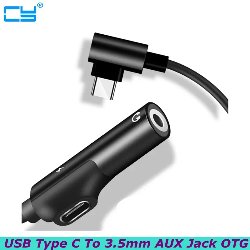 

Elbow phone adapter type-c male female to 35mm two in one adapter suitable for Huawei vivo millet k50pro HONOR 70 adapter tc