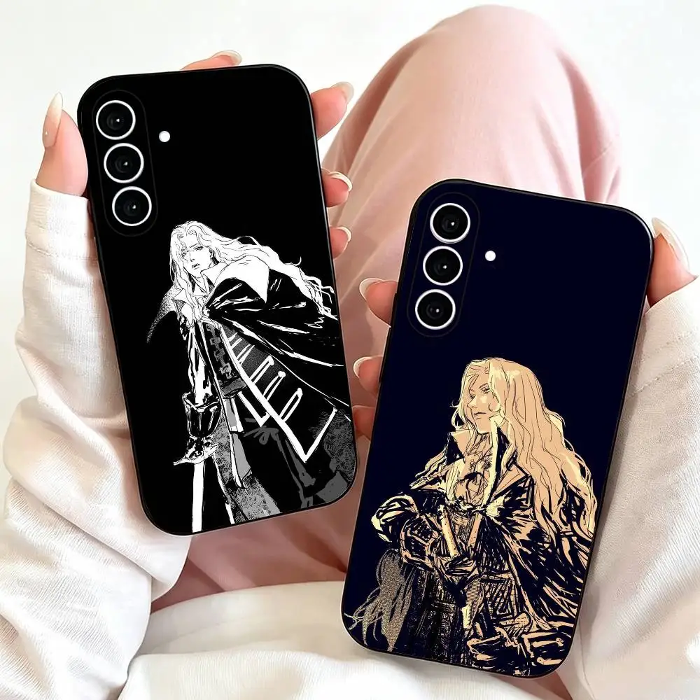 Hot Game C-Castlevania A-Alucard  Phone Case Black Silicone Soft For Samsung Galaxy A73,A72,A71,A70,A53,A52,A51