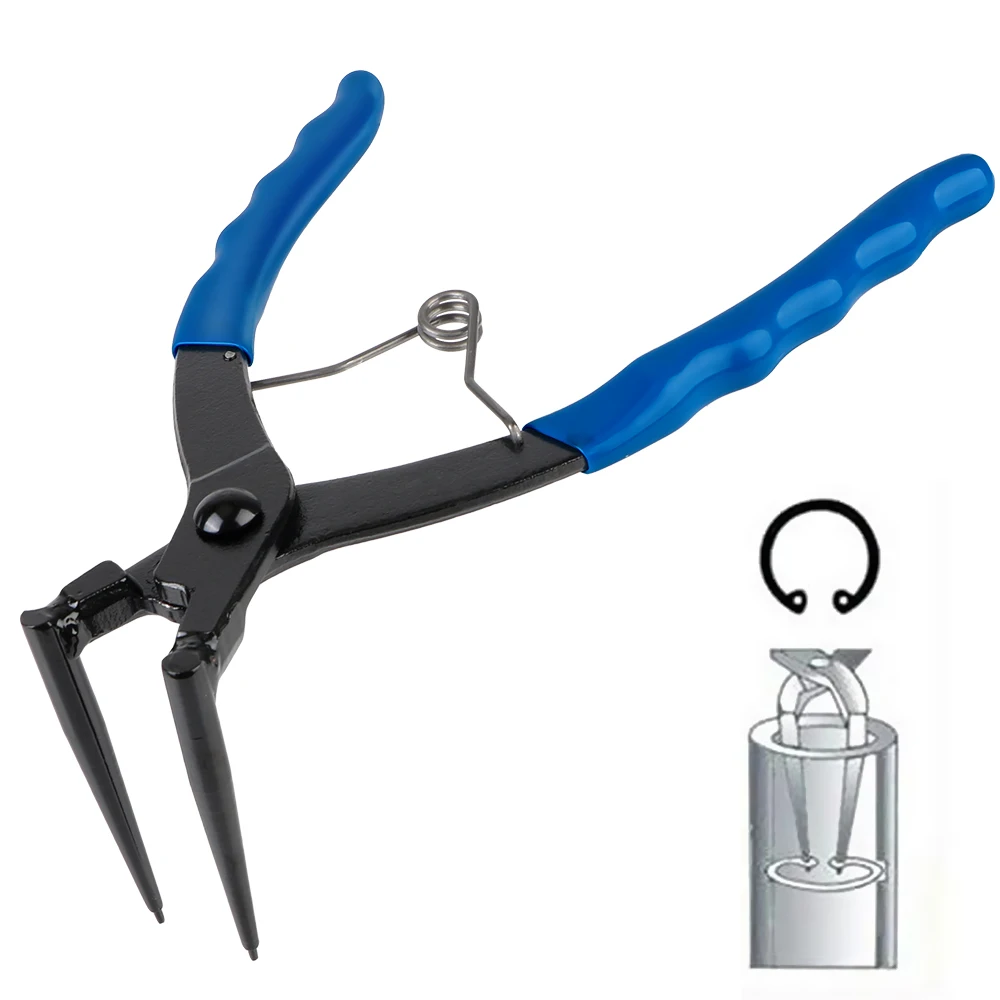 90 Degrees Bending Pliers Snap-Ring Pliers Heavy-duty Cylinder Internal Ring Remover Long Nose 90° Bent