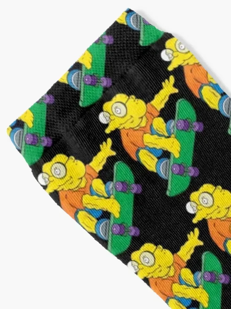 Hans moleman s-Impsons Socks Toe sports professional running gym Novelties Men Socks Women's