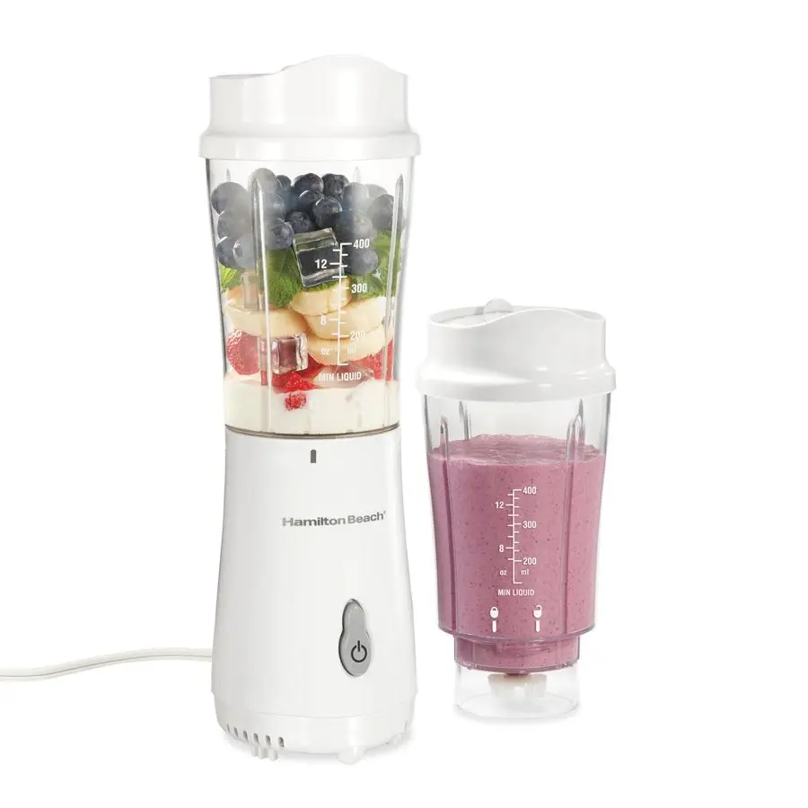 

Portable Blender for Shakes and Smoothies, 14 Oz BPA Free Travel Cup amp Lid, Durable Stainless Steel Blades, Personal Smoothie