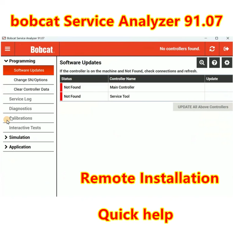 BOBCAT Service Analyzer v91  Bobcat diagnostic software + patch +keygen+install help