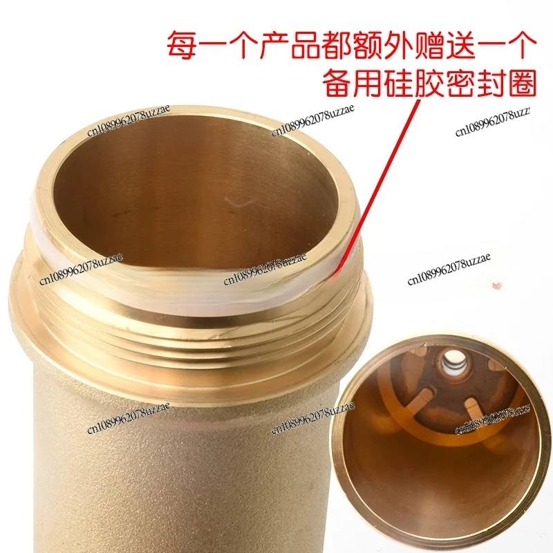 All-copper Pre-filter Household Tap Water Pipe Filter Copper Material Backwash Large Flow Water Purifier