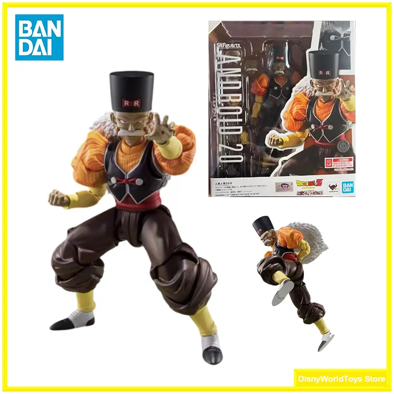 

100% оригинал Bandai S.H.Figuarts Dr.Gero Android 20 SHF Dragon Ball Z в наличии, коллекция аниме, фигурки, модель игрушки