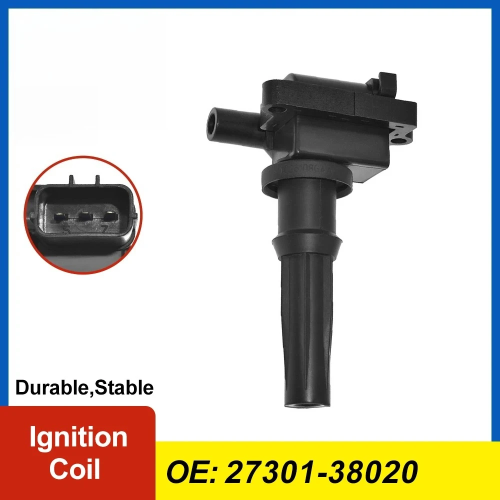 

Катушка зажигания 27301-38020 для Hyundai Sonata 98-04 2.0L 100KW, Santa Fe 01-03 2.4L 107KW, 2730138020, Автоаксессуары