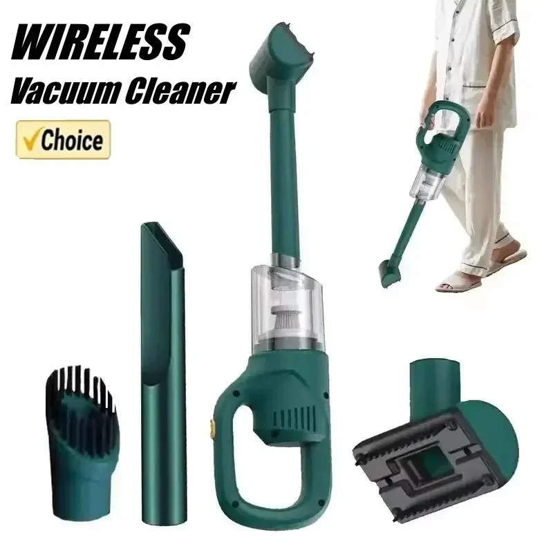 Wireless Handheld Vacuum Cleaner Rehargeable Cordless Handheld Vacuum Auto Vacuum for Home & Car & Pet Mini Vacuum Cleaner