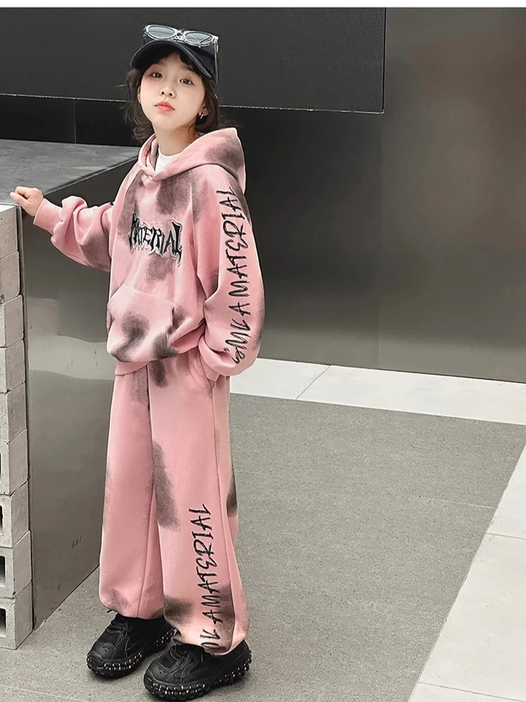 الخريف الشتاء الأطفال الفتيات الملابس مجموعات في سن المراهقة إلكتروني البلوز بلوزات وسراويل 2 قطع طفل بلوزات الفتيان أزياء رياضية الزي