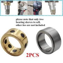 16x22x10mm Linear Bearing Steel and Brass Bushing Sleeves for Parkside Impact Screwdriver Modification Repair Anvil Accessories