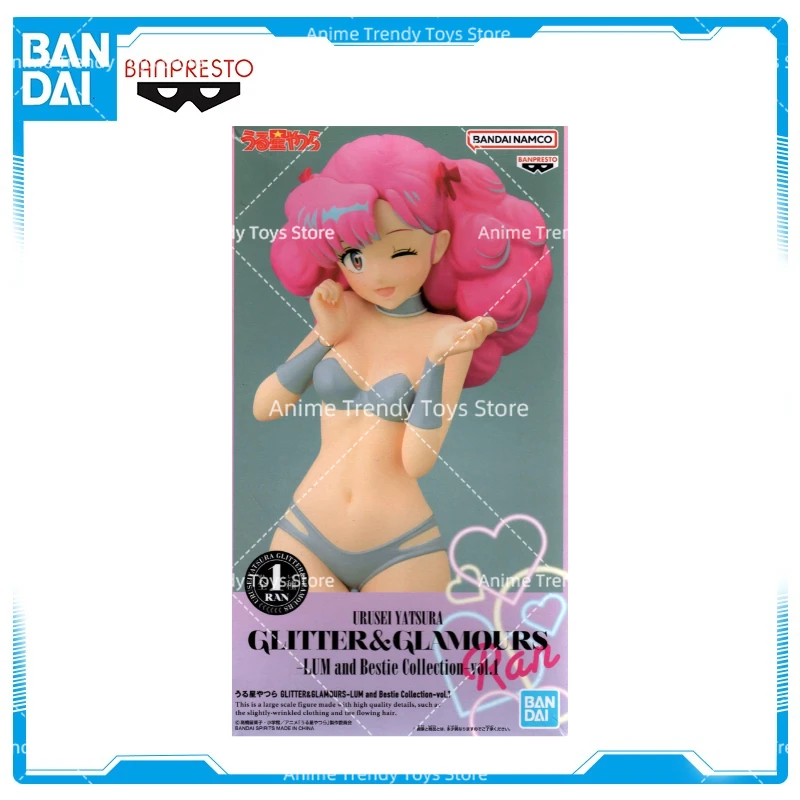 In Stock Bandai Original Action Figure Anime Urusei Yatsura Ran Glitter&Glamours Model Collection Toys Gift WY