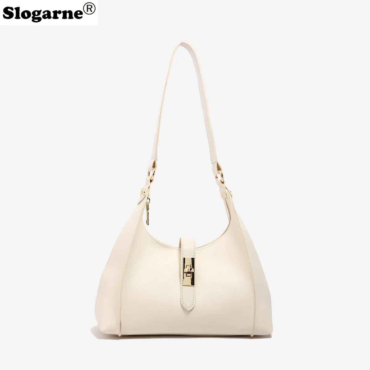 الفاخرة بولي Leather حقيبة كتف جلدية المرأة عادية الصلبة تصميم حقائب اليد حقائب المتشرد العلامة التجارية محفظة 2025 موضة المتسوق مخلب حقائب نسائية #3