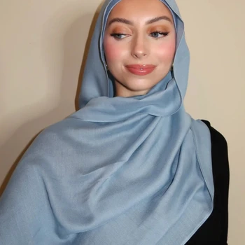 84 couleurs Modal Hijab avec sous-capuchon Modal ensemble ba...