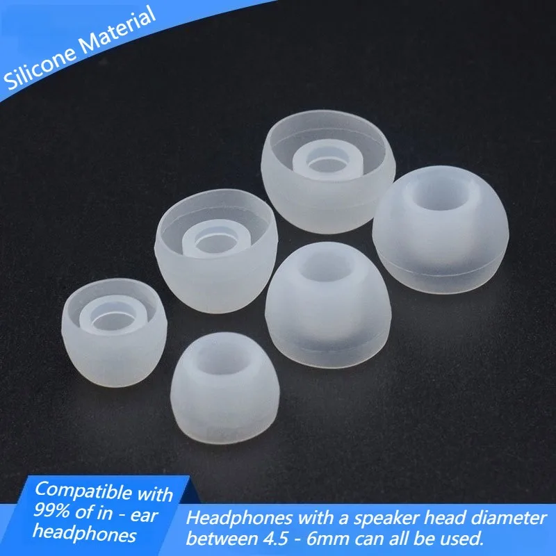 

Universal In-Ear Headphone Silicone Protective Covers&Ear Bud Sleeves Replacement EarTips Compatible With For Samsung Headphones