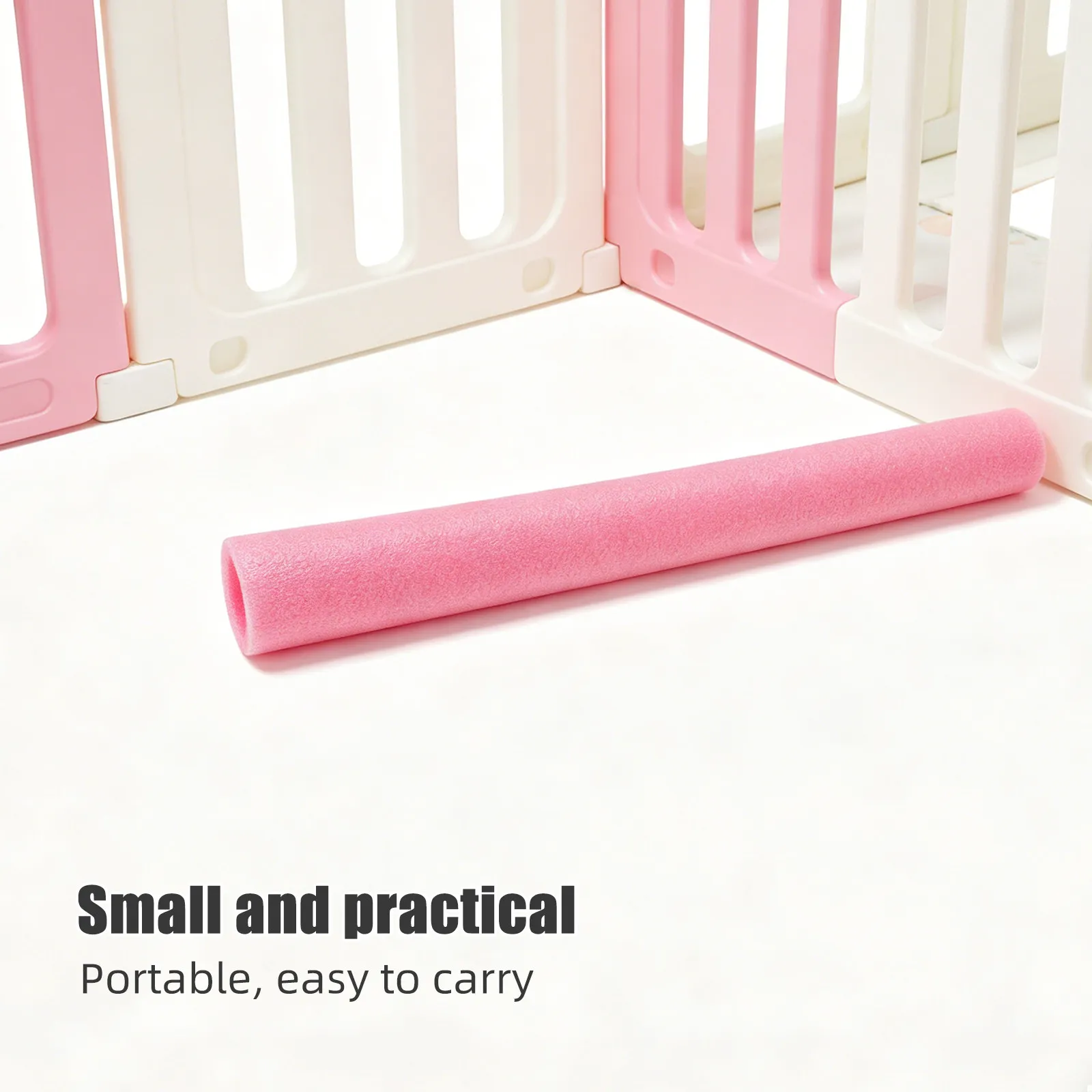 

8Pcs Foam Padding for Trampoline Poles Playpen Bar Protectors Soft Resilient Replacement Trampoline Foam Pole Covers Indoor