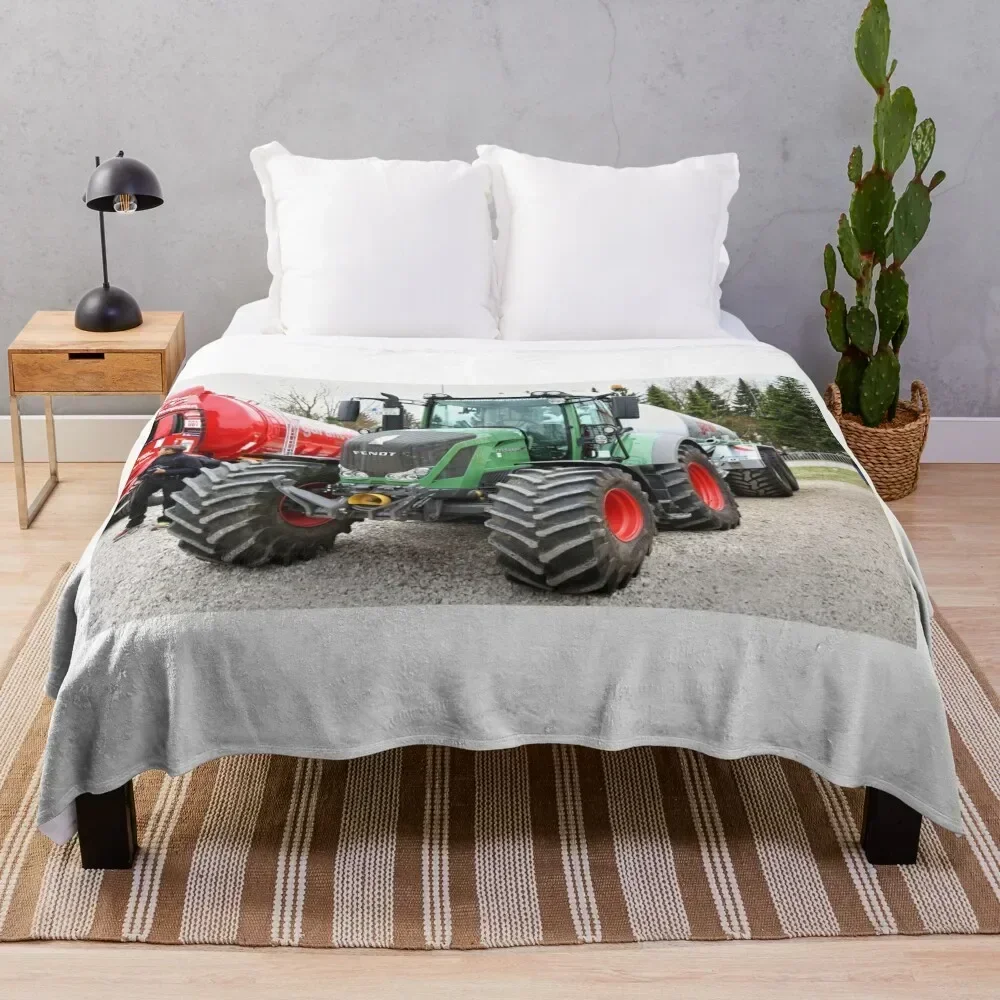 

Fendt 828 Vario Throw Blanket Thin Soft Blanket for Summer Night Sleeping