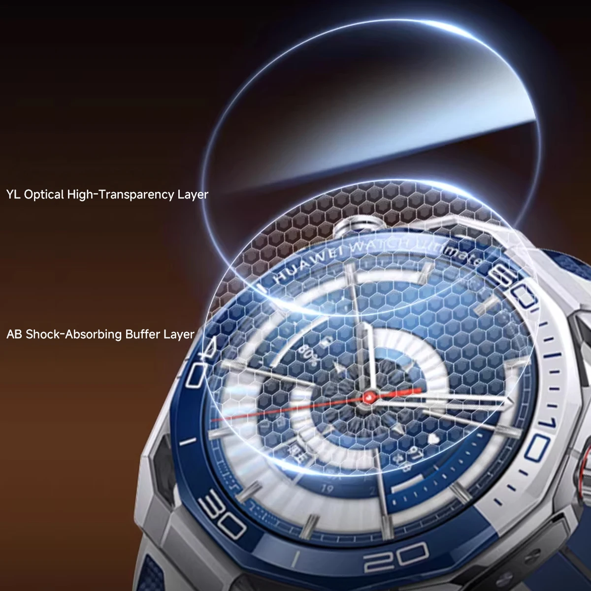For Huawei Watch Ultimate 2 Screen Protectors Smartwatch Accessories Anti Fingerprint Tempered Films For Huawei Watch Ultimate2