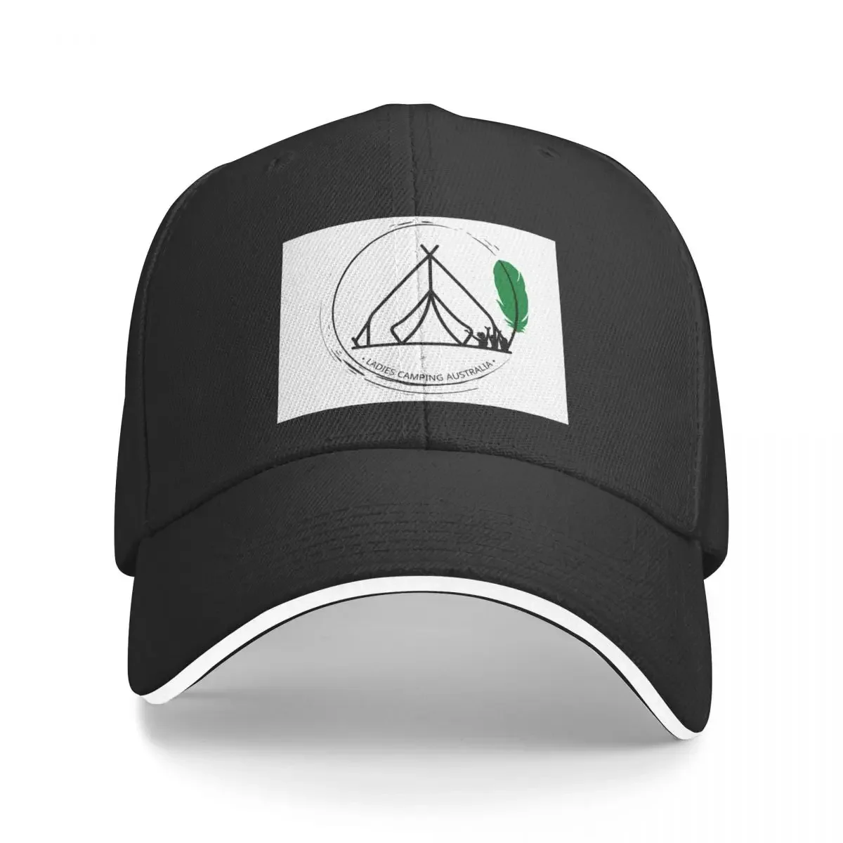 

Vic text Design-Ladies Camping Australia Baseball Cap Rave Brand Man cap New In The Hat For Women Men's