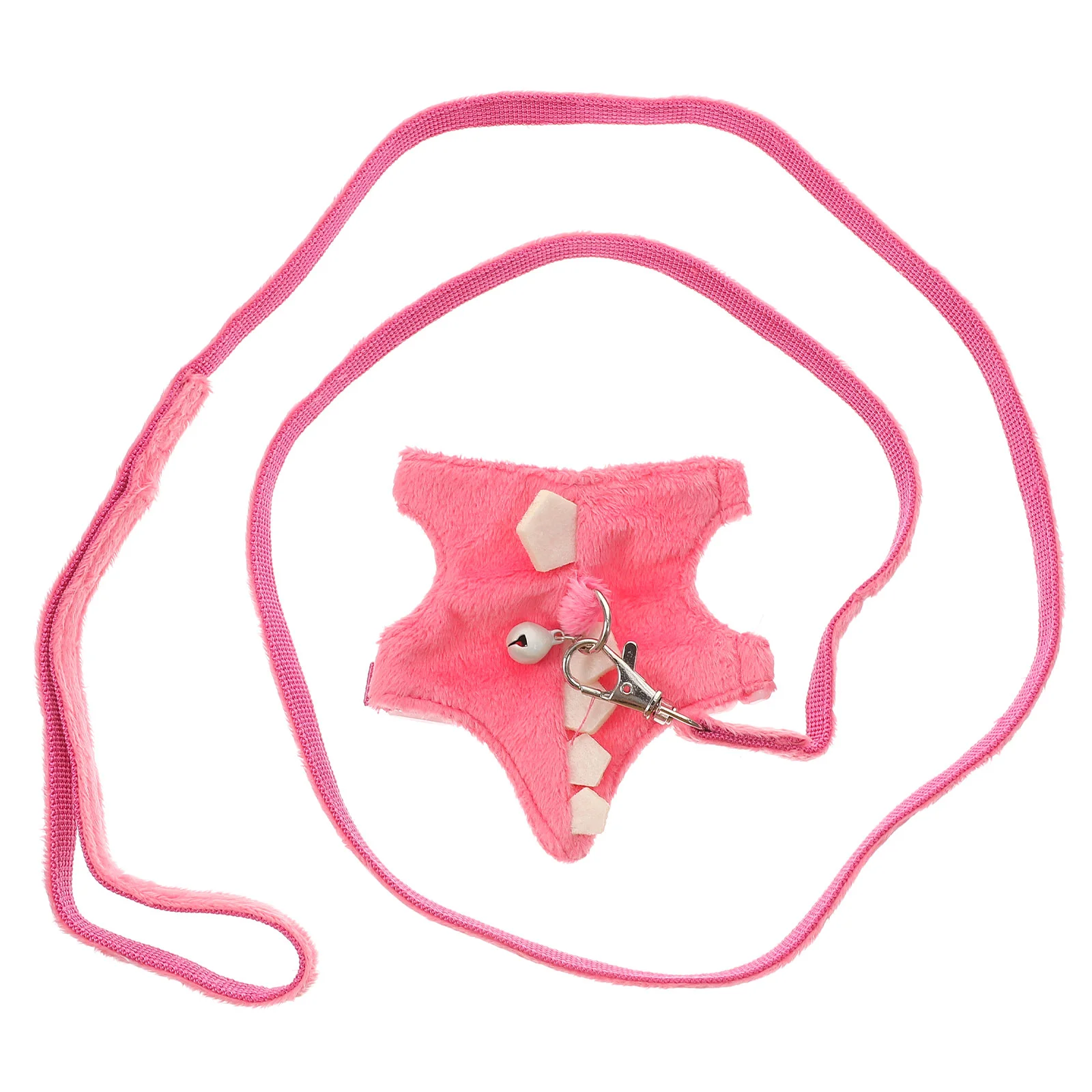 Leash Pet Guinea Pig Cartoon Design Pets Harness Non-woven Fabric Dragon Ferret Small Dog