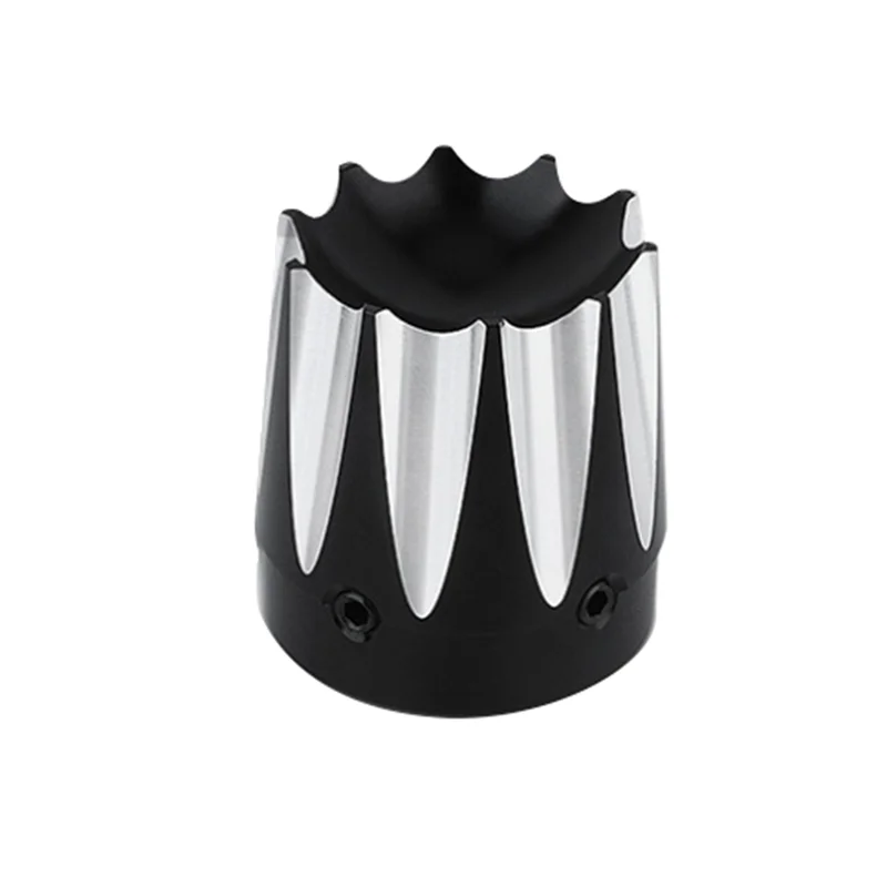 

AW-For Touring Road King 86-16 4 Inch Exhaust Muffler Head End Cap Pipe Slotted Front Axle Cover