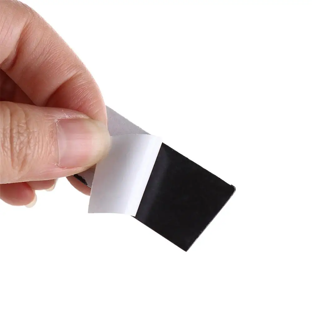 Teaching Aids Magnet Blackboard Sticker Rectangular Flexible DIY Magnetic Sticker Self Adhesive Black Home School Office