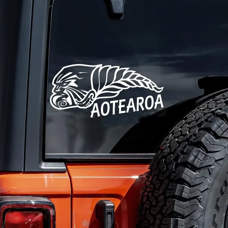 NZ KIWI AOTEAROA Warrior KORU FERN MAORI 비닐 다이 컷 범퍼 자동차 스티커, 트럭 자전거 스쿠터 오토바이 자전거 벽 유니버 