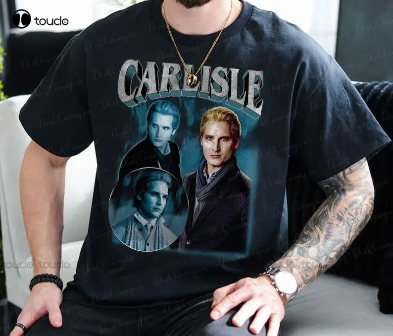 Retro Carlisle Shirt The Twilight Saga Movie Vintage 90'S Trending Tee T Shirt Vintage O-Neck Streetwear Oversized Xs-5Xl