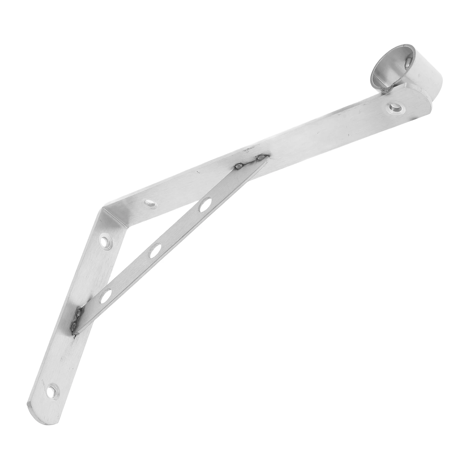 

Сушилка для одежды из нержавеющей стали, треугольный кронштейн, настенный выдвижной боковой фиксированный монтаж, опорный стержень для шкафа