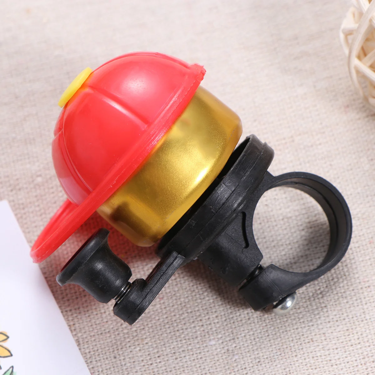 1pcs Kids Bike Bell Red 1.8-2.2Cm Aluminum Alloy Abs Cute Design Loud Clear Sound Cycling Siren Outdoor Accessories For Children