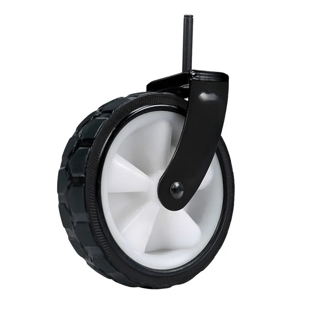 Wagon Cart Replacement Wheel 8inch Trolley Wheel With Bracket Metal And Plastic Materials Multiple Models Available