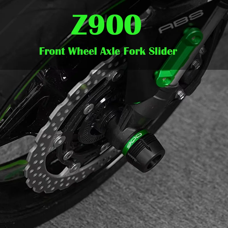 

Для Kawasaki Z900 Z900RS Z900SE Z900 2017-2025 аксессуары для мотоциклов, ось переднего колеса, вилка, слайдер, защита от столкновений Z900 RS SE