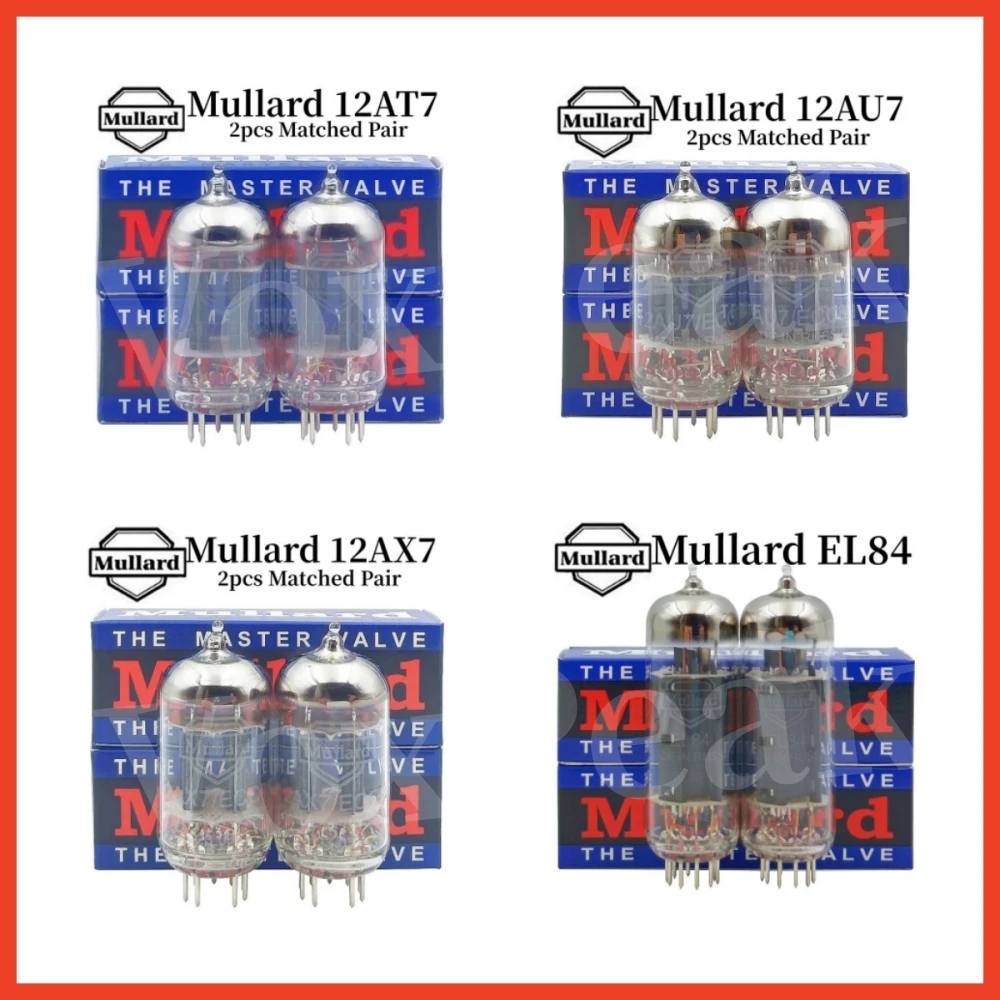 VoxPeak Mullard Vacuum Electron Tube 12AX7 ECC83 B759 12AU7 ECC82 B749 12AT7 ECC81 B739 EL84 6BQ5 6P14 N709 Audio Tubes Valve