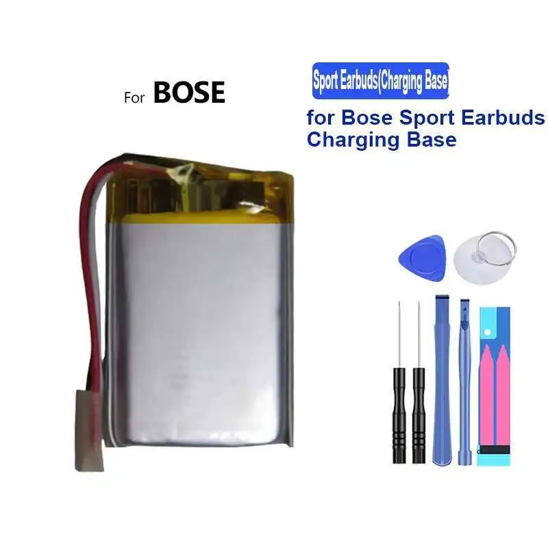 

Long-Lasting Sports Headphone Charging Dock Battery Premium Replacement For Bose Sport Earbuds Charging Base Box 500mAh