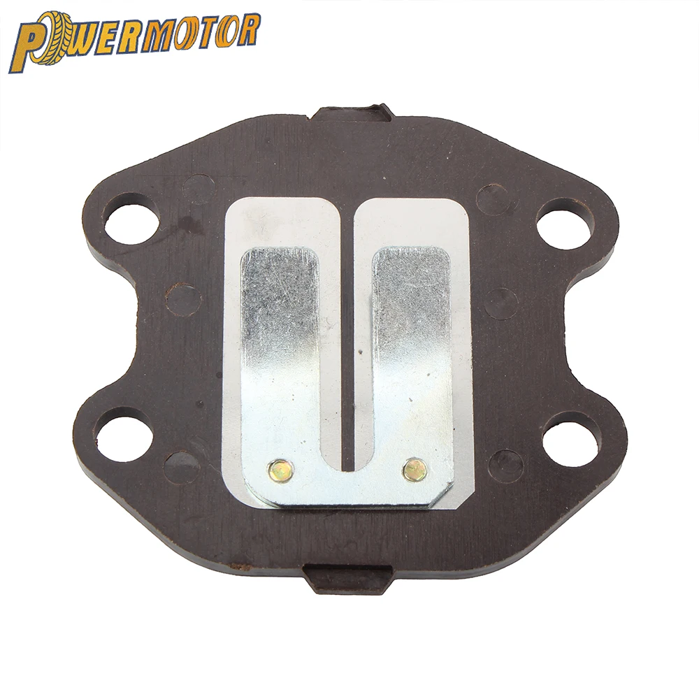 Motorcycle Reed Valve Single Petal Reed Valve Plate For PW50 2 Stroke Engine Intake Valve Spare Universal Replacement Accessorie