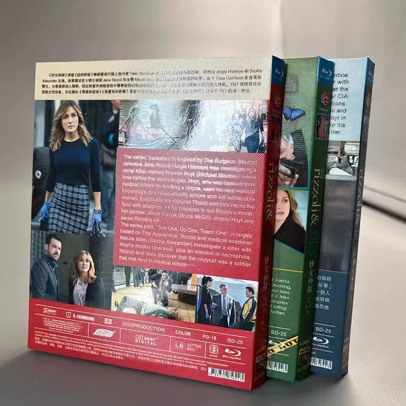 BD Blu-ray High Definition American Drama Second Muse Probe Seasons 1-7 12 Discs High Definition Blu-ray Box