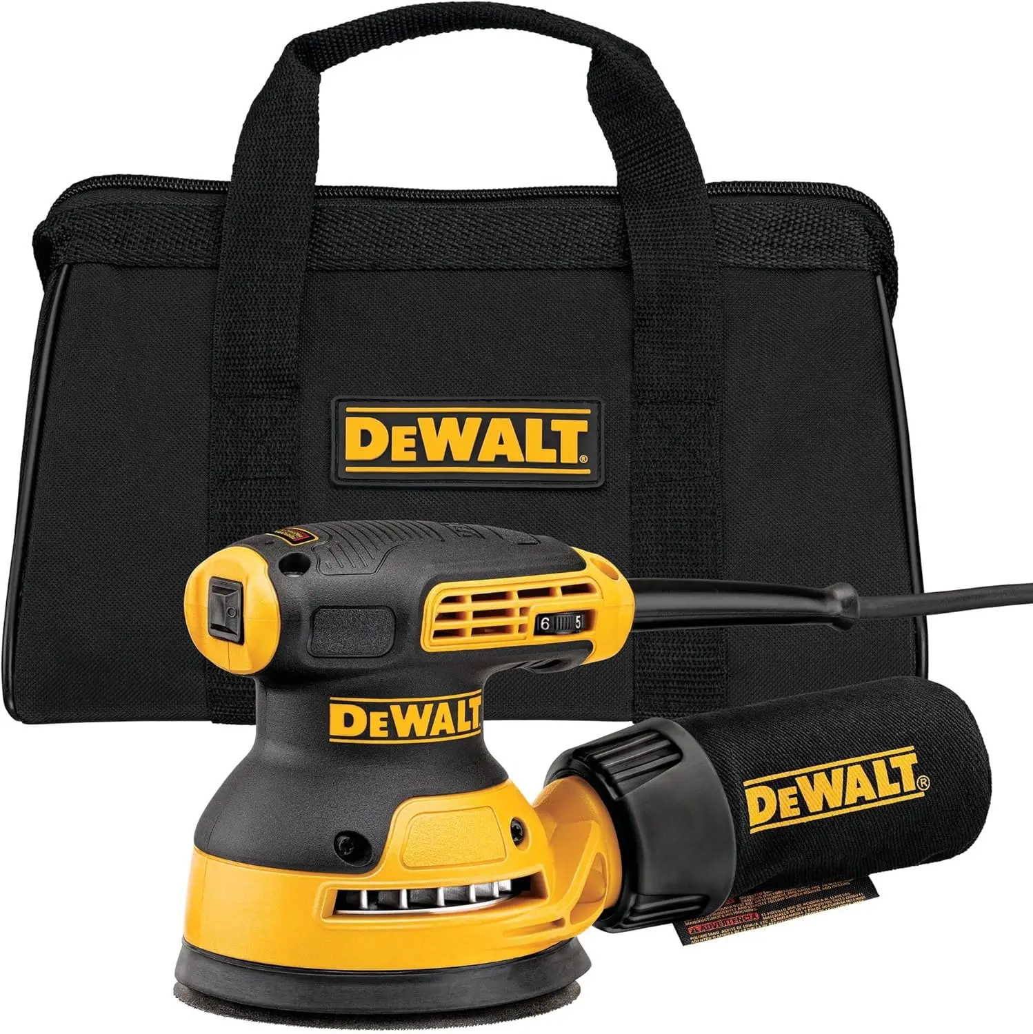 

DEWALT Random Orbit Sander, Variable Speed, 5-Inch (DWE6423)